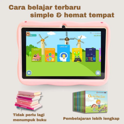 Tablet Anak Smartberry SMART 2030 + Smartwatch Smartberry